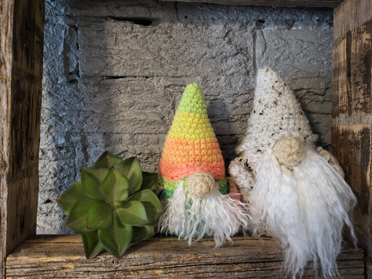 Gnome, couleurs variées, Sophie Vézina
