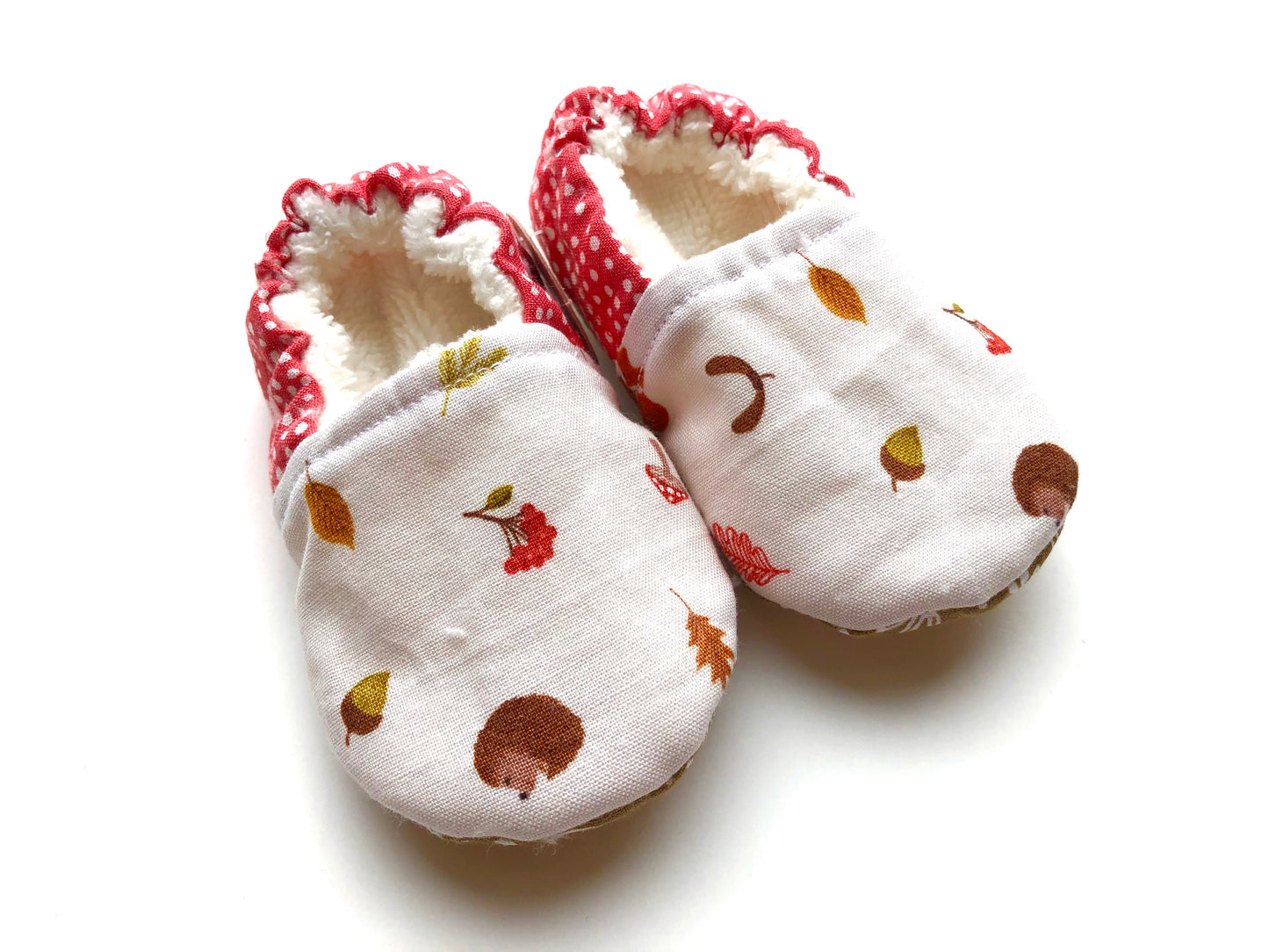 chausson pour bébé, couleurs et tailles variées, Blanc de coton