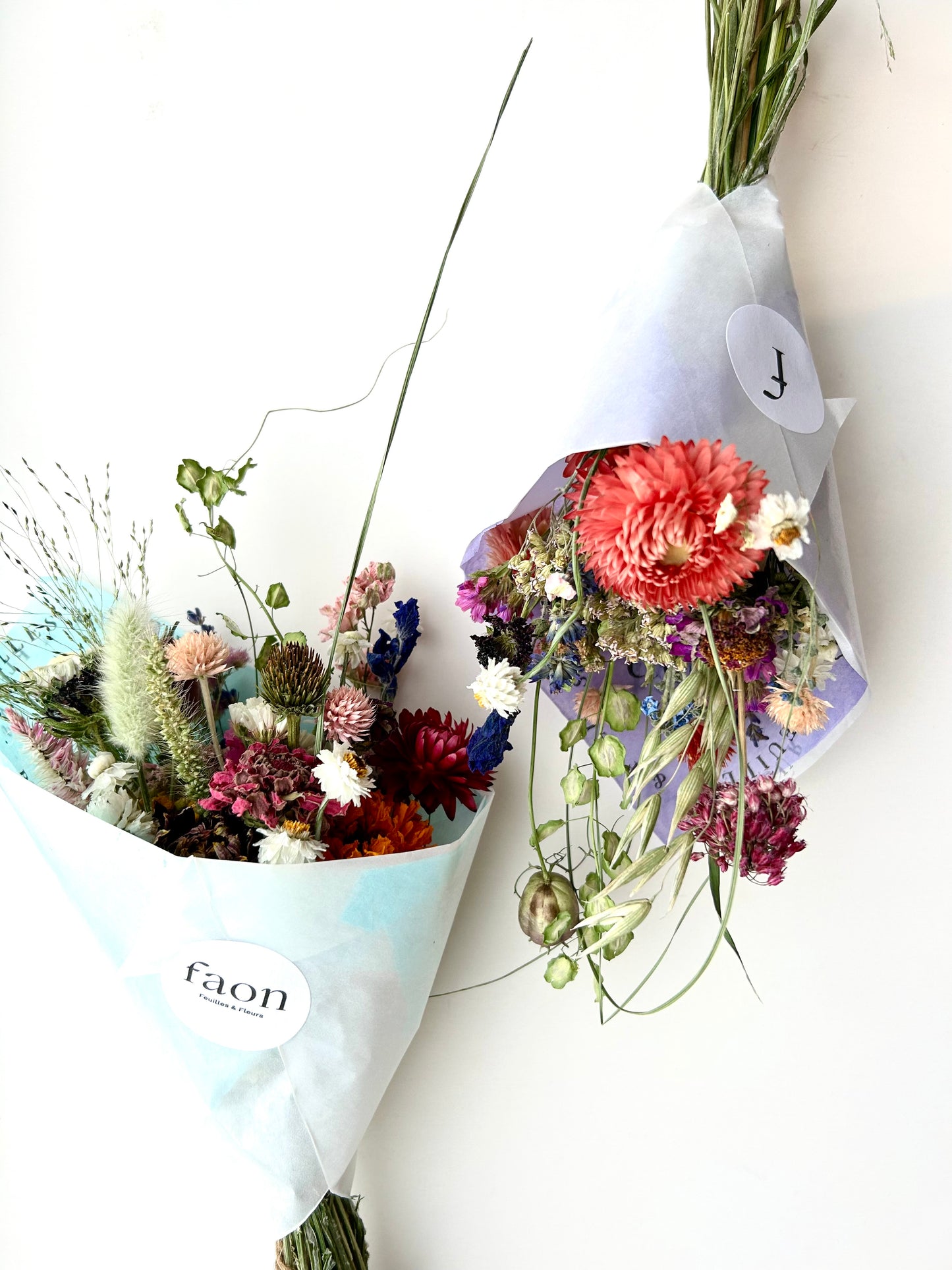 Bouquets composés du moment, Faon Feuilles et Fleurs