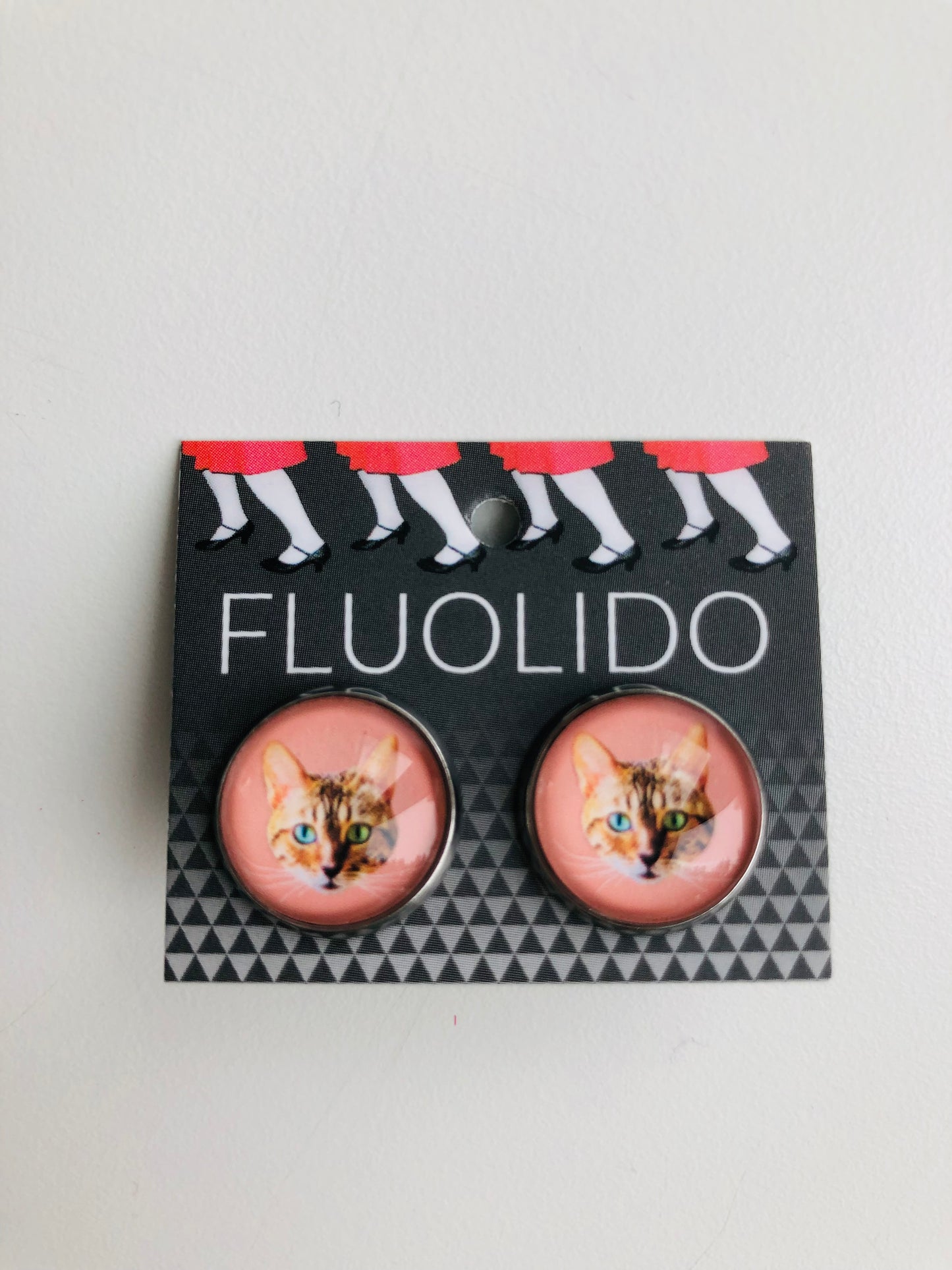 Boucles d'oreilles Fluolido